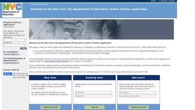This guide lists important information about your eligibility to teach in New York City public schools, documents and information that you should prepare before beginning an application for. . Open market doe